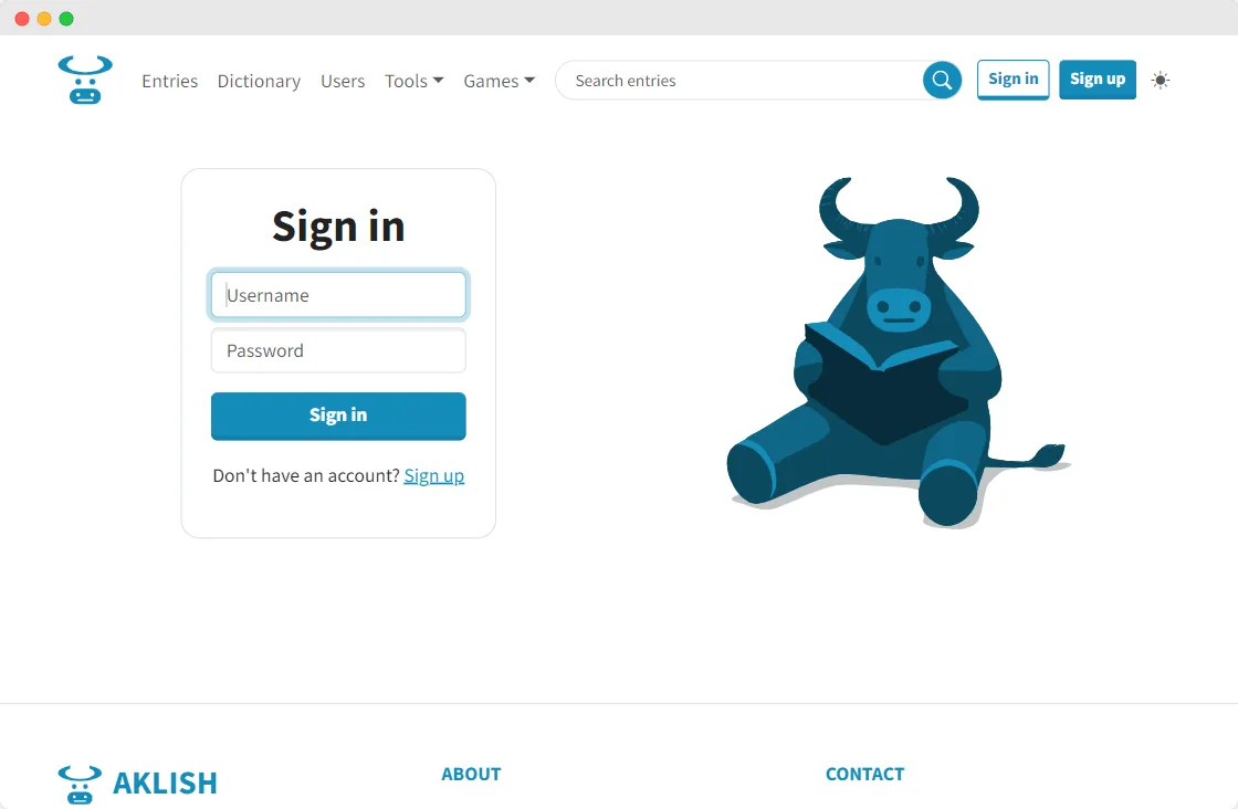Login
