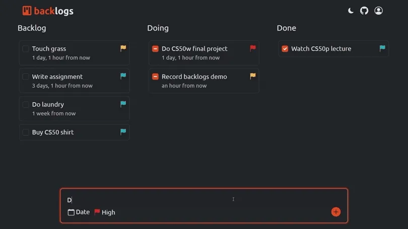 Backlogs