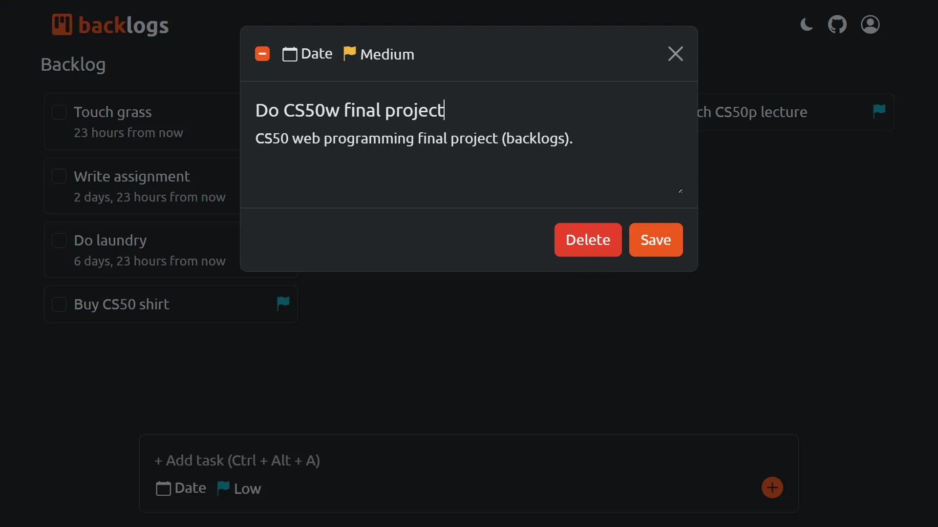 Task View